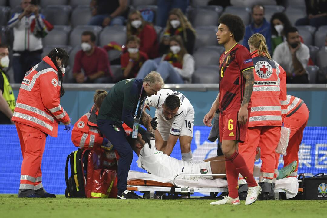 Euro 2020 ketvirtfinalis: Belgija – Italija 1:2