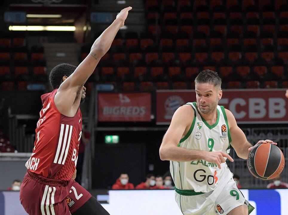 Eurolyga: Miuncheno „Bayern“ – Kauno „Žalgiris“