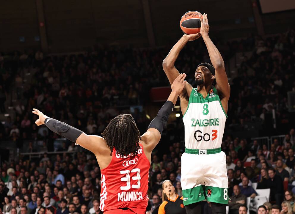 Eurolyga: Miuncheno „Bayern“ – Kauno „Žalgiris“ 80:83