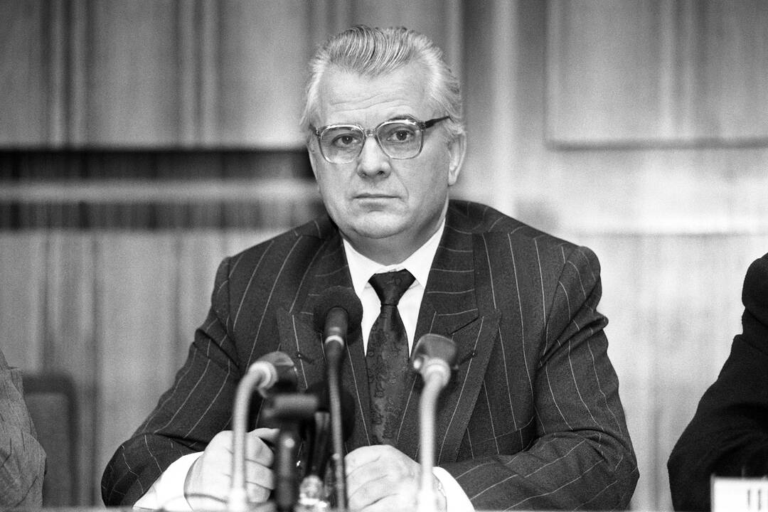 Mirė pirmasis Ukrainos prezidentas L. Kravčiukas