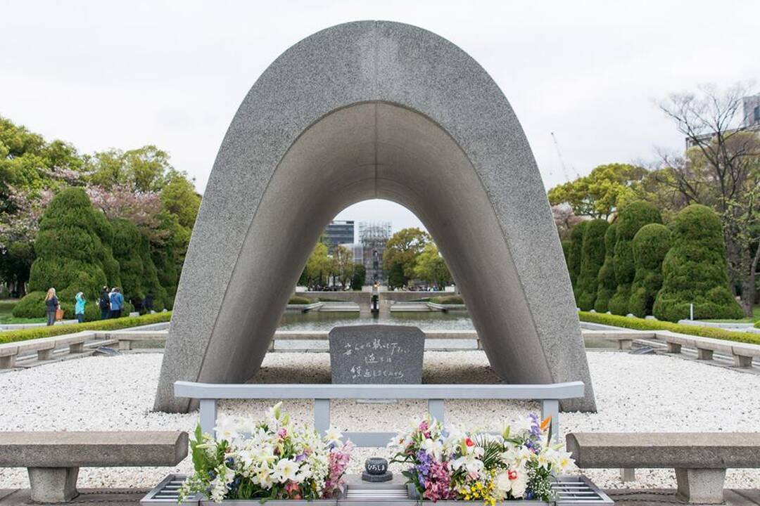 V. Radzevičius ir M. Starkus Japonijoje