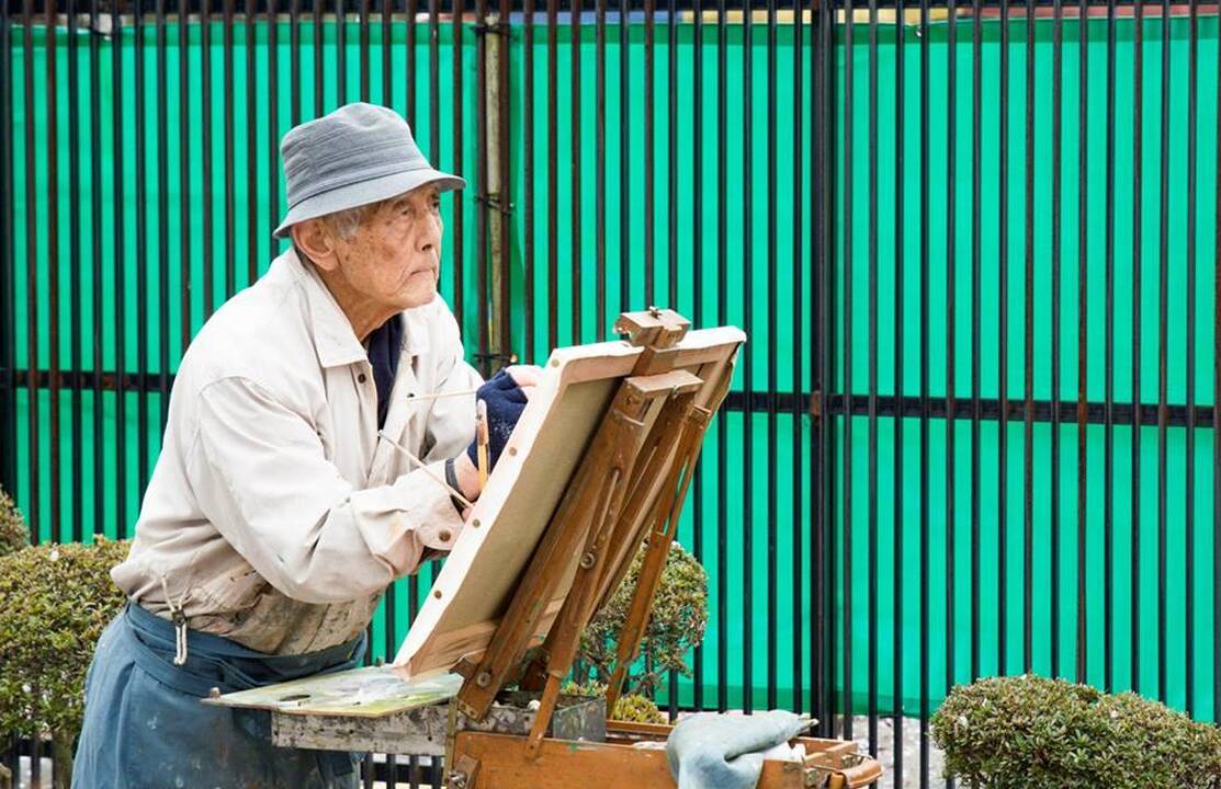 V. Radzevičius ir M. Starkus Japonijoje