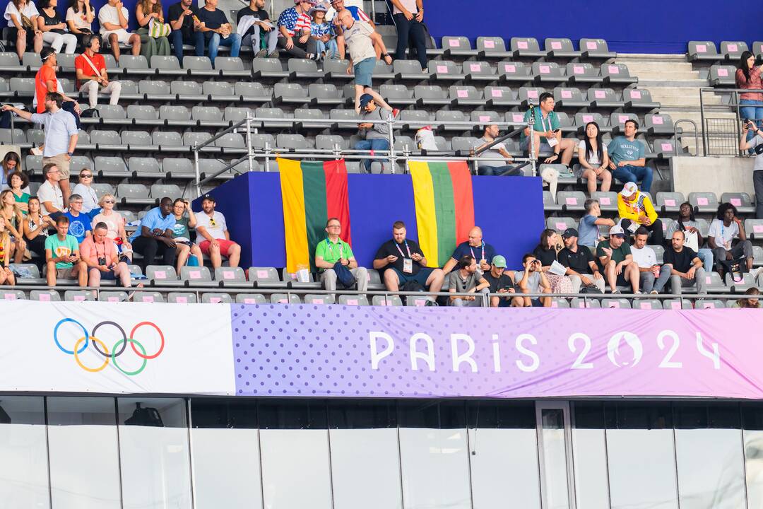 Olimpinių žaidynių disko metimo finalas