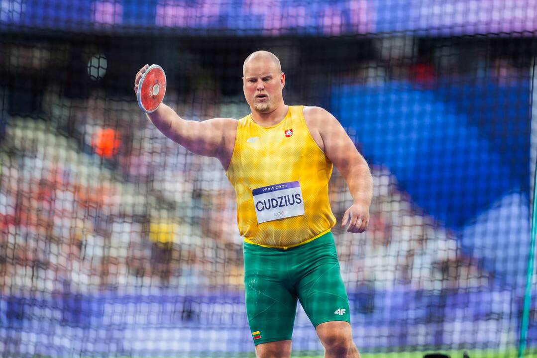 Olimpinių žaidynių disko metimo finalas