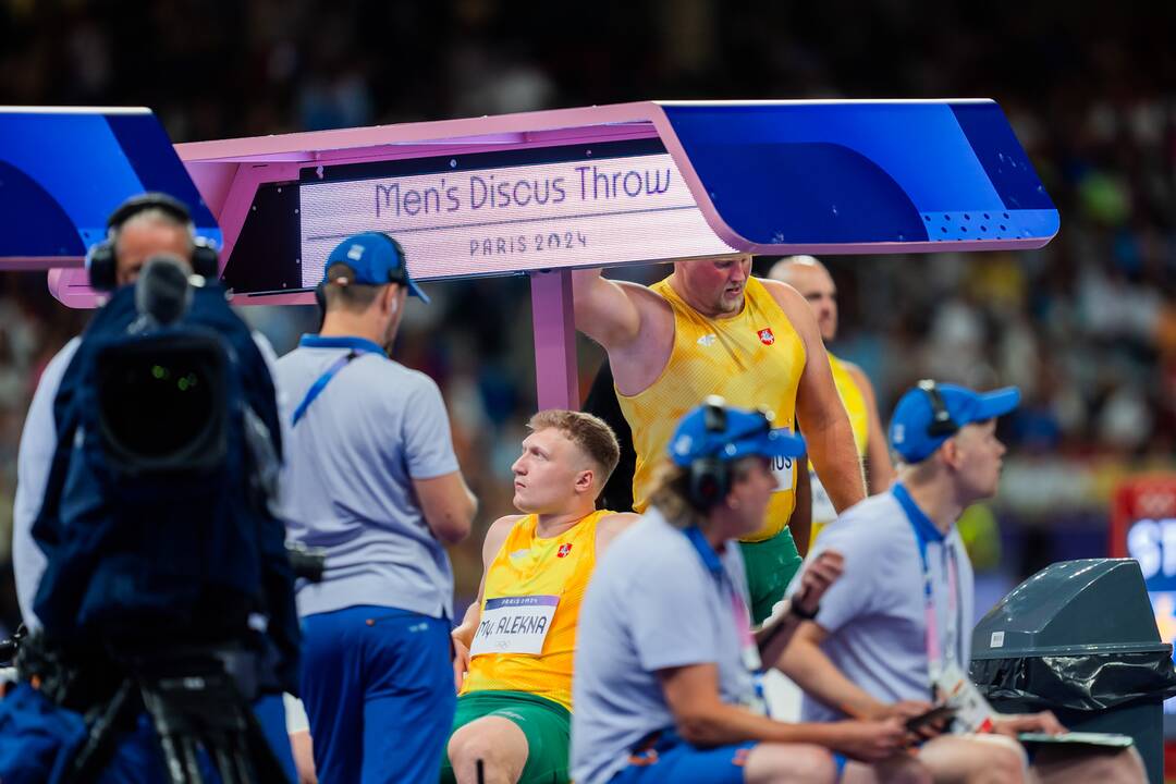 Olimpinių žaidynių disko metimo finalas