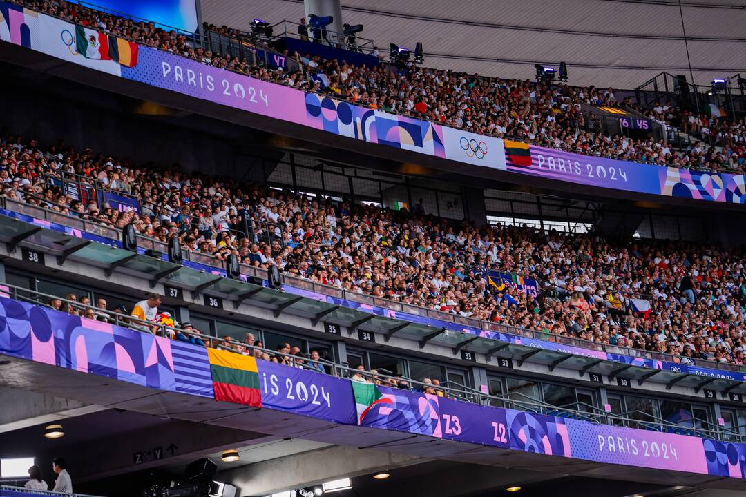 Olimpinių žaidynių disko metimo finalas