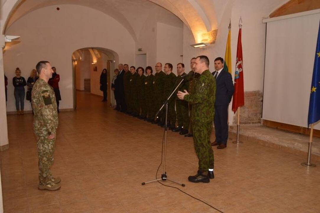 Į operaciją Afganistane išlydėti logistai kariai