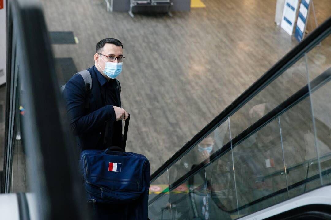  „Žalgirio“ krepšininkai Kauno oro uoste