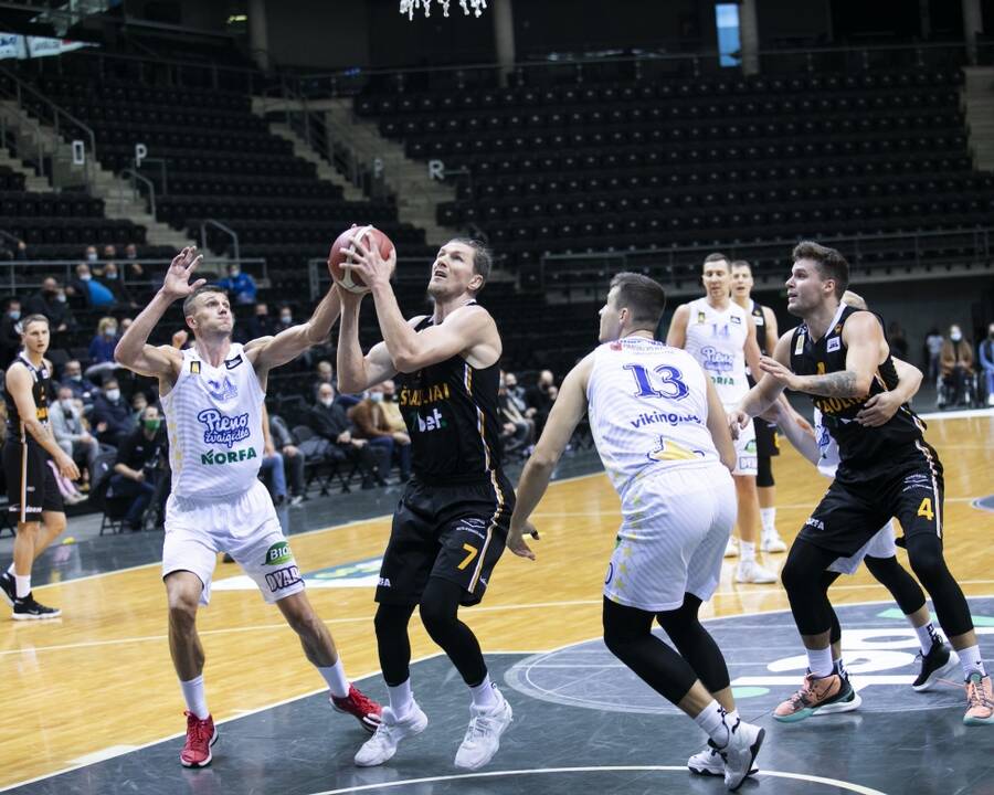 Šiaulių komanda užtikrintai nugalėjo „Pieno žvaigždes“