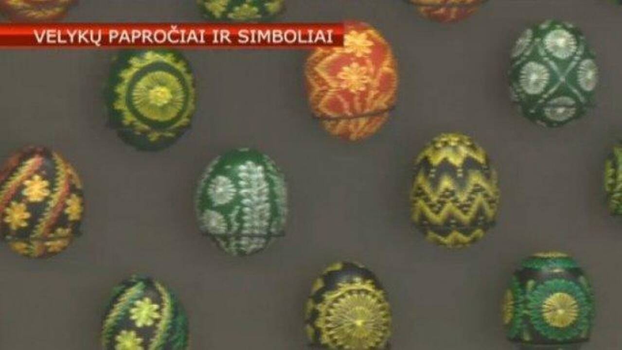 Velykinėje parodoje – dar J. Basanavičiaus rinkti margučiai