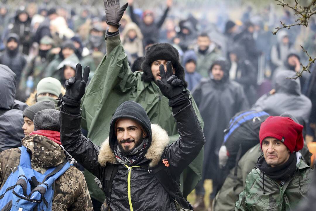 Latvijos pasienyje antrą dieną iš eilės daugėja apgręžiamų migrantų