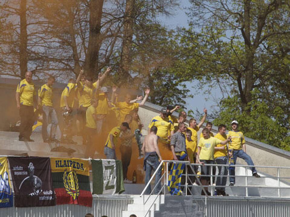 “Atlanto” fanai neįleisti į stadioną