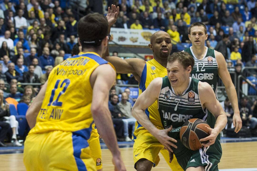 Eurolyga: "Maccabi" - "Žalgiris" 77:67