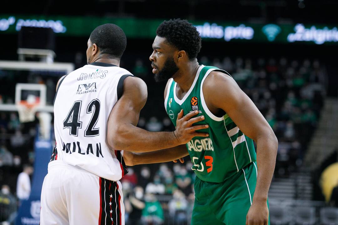 Eurolyga: Kauno „Žalgiris“ – Milano „Armani Exchange“ 70:74