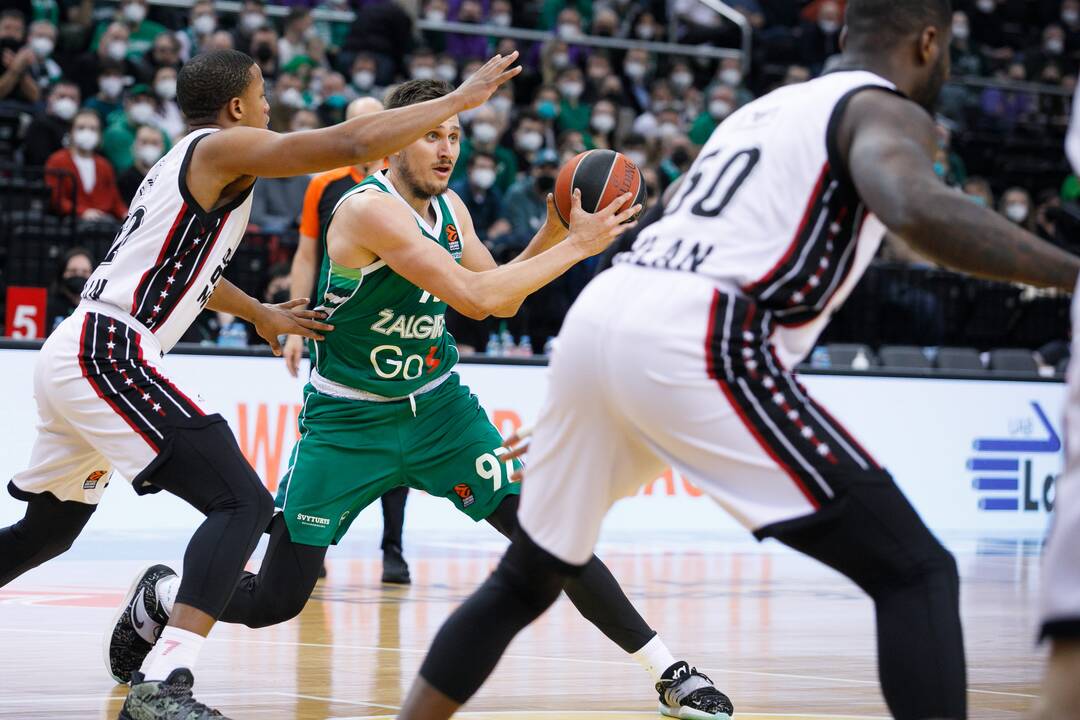 Eurolyga: Kauno „Žalgiris“ – Milano „Armani Exchange“ 70:74