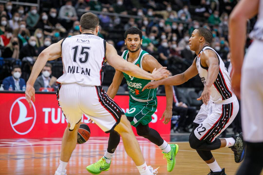 Eurolyga: Kauno „Žalgiris“ – Milano „Armani Exchange“ 70:74