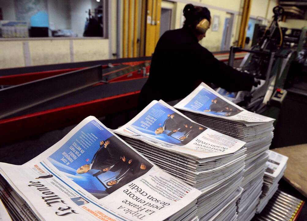 Atsistatydino būrys prancūzų dienraščio „Le Monde“ redaktorių