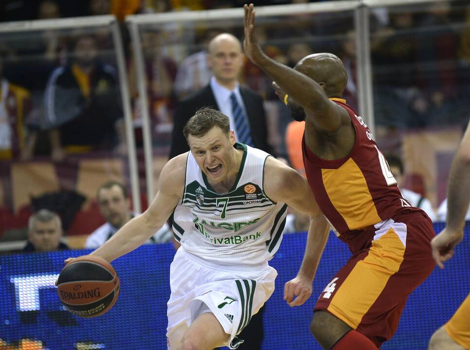 Eurolyga: "Galatasaray" - "Žalgiris" 90:83