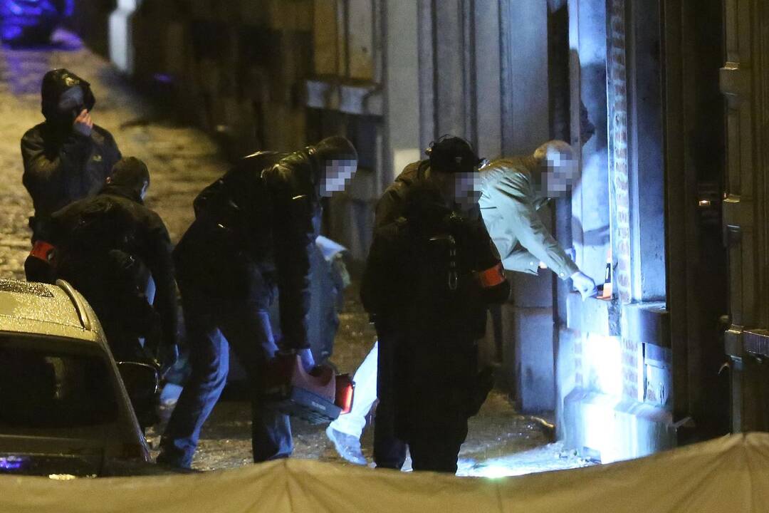 Belgijos policijos antiteroristinė operacija