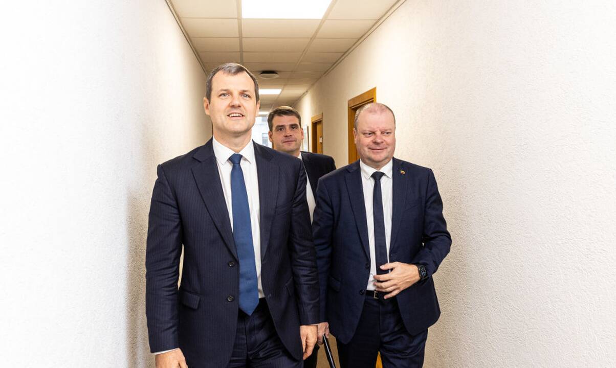 Gintautas Paluckas, Remigijus Žemaitaitis ir Saulius Skvernelis
