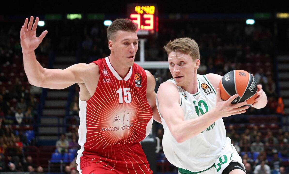 Eurolyga: „AX Armani Exchange“ - „Žalgiris“ 85:81