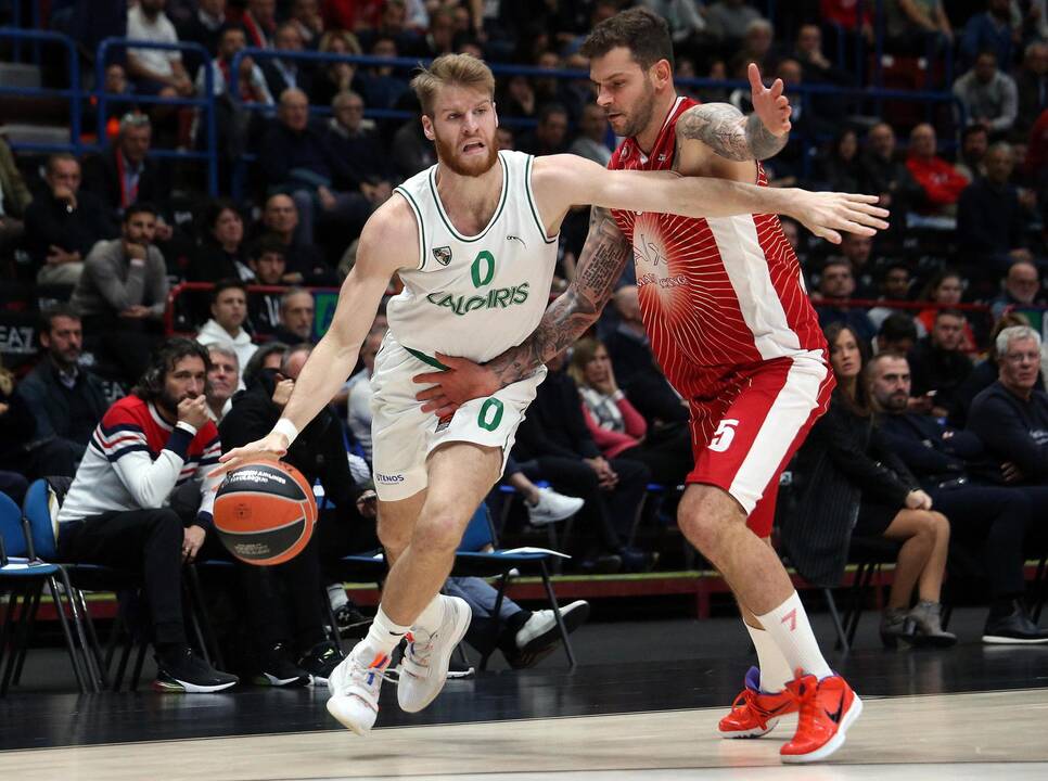 Eurolyga: „AX Armani Exchange“ - „Žalgiris“ 85:81