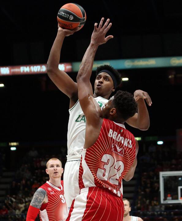 Eurolyga: „AX Armani Exchange“ - „Žalgiris“ 85:81