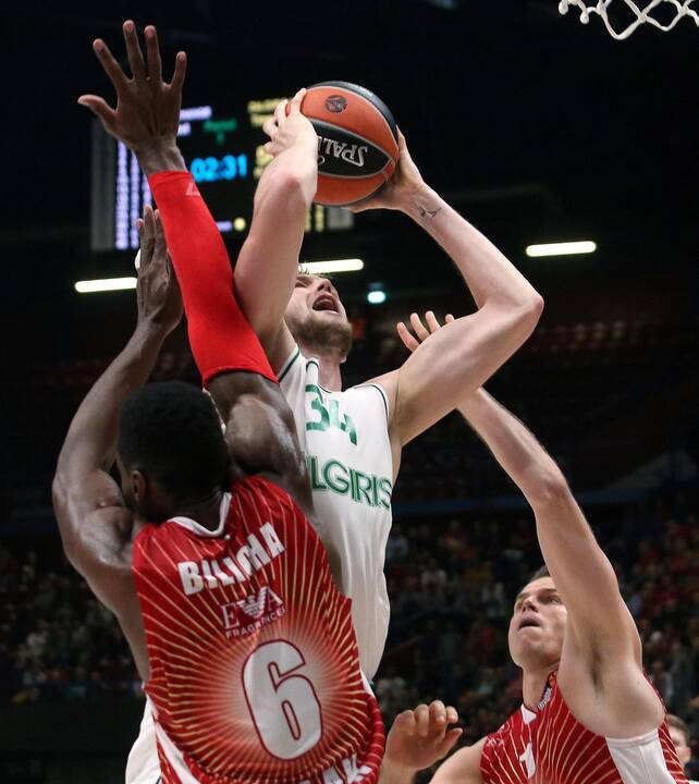 Eurolyga: „AX Armani Exchange“ - „Žalgiris“ 85:81