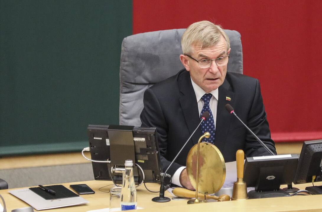 Nenumatytas Seimo valdybos posėdis
