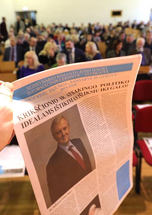 Krikščionių sąjungos „Santarvė ir gerovė" steigiamasis suvažiavimas