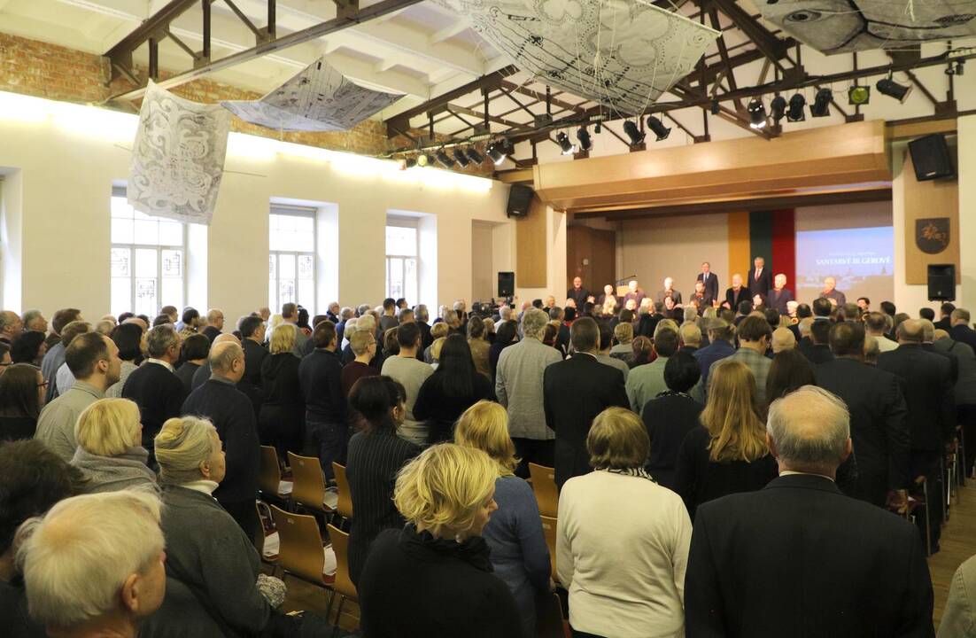 Krikščionių sąjungos „Santarvė ir gerovė" steigiamasis suvažiavimas