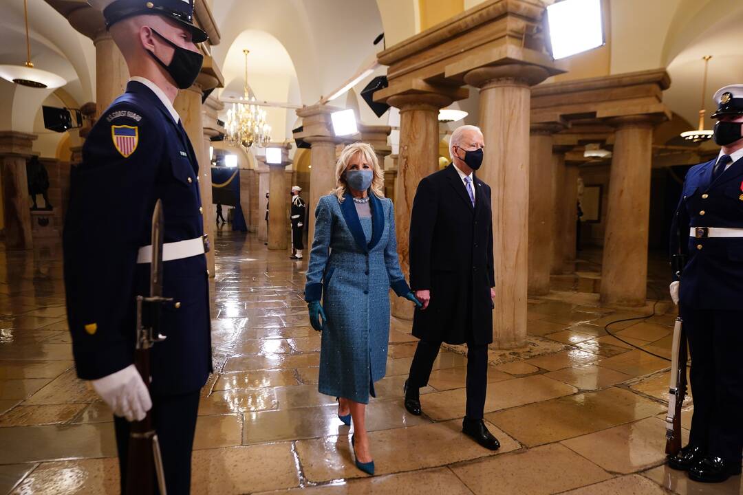 J. Bidenas prisaikdintas 46-uoju JAV prezidentu