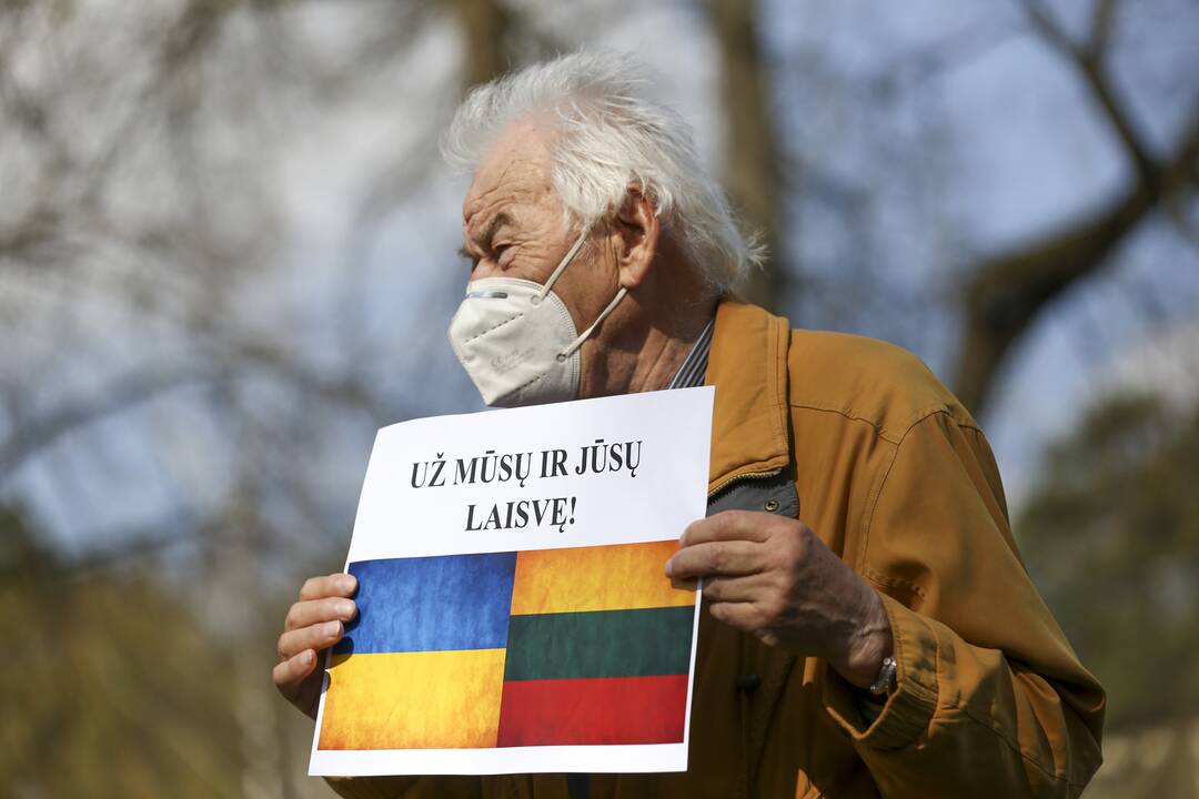 Akcija prieš Rusijos agresiją Ukrainoje