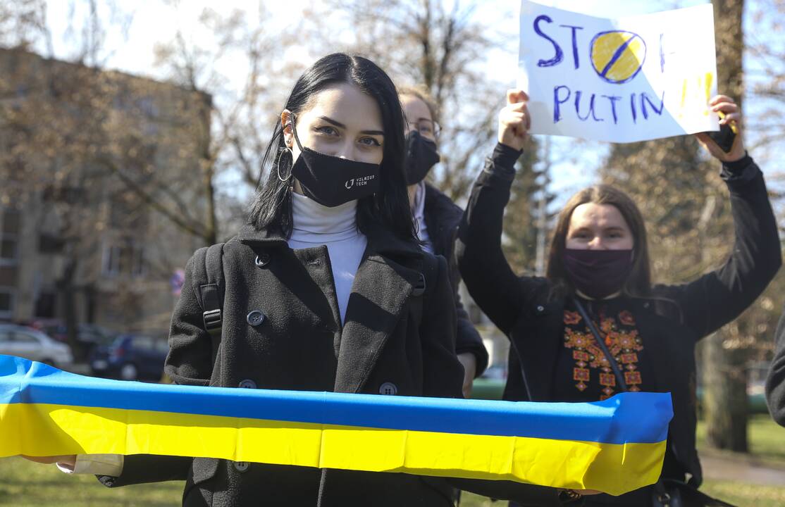 Akcija prieš Rusijos agresiją Ukrainoje
