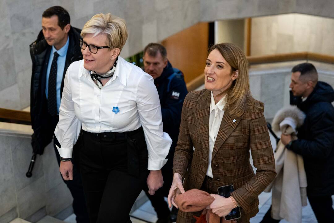  Roberta Metsola ir Ingrida Šimonytė