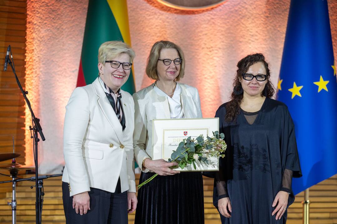 Vyriausybėje pagerbti kultūros ir meno premijų laureatai