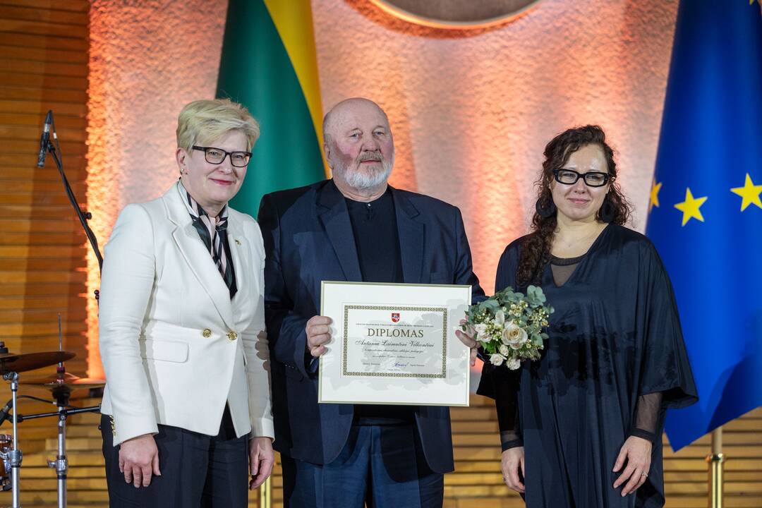 Vyriausybėje pagerbti kultūros ir meno premijų laureatai