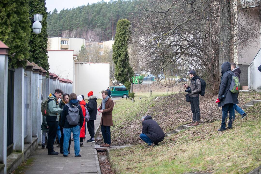 Vilniuje – protestas prieš V. Putiną
