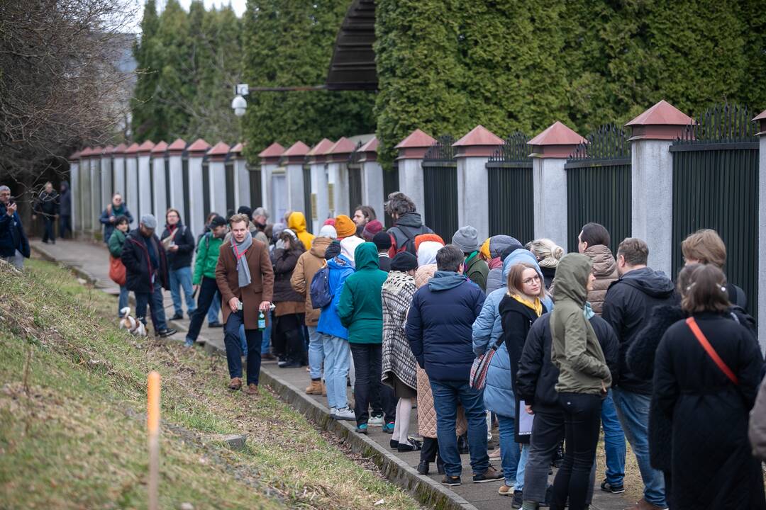 Vilniuje – protestas prieš V. Putiną