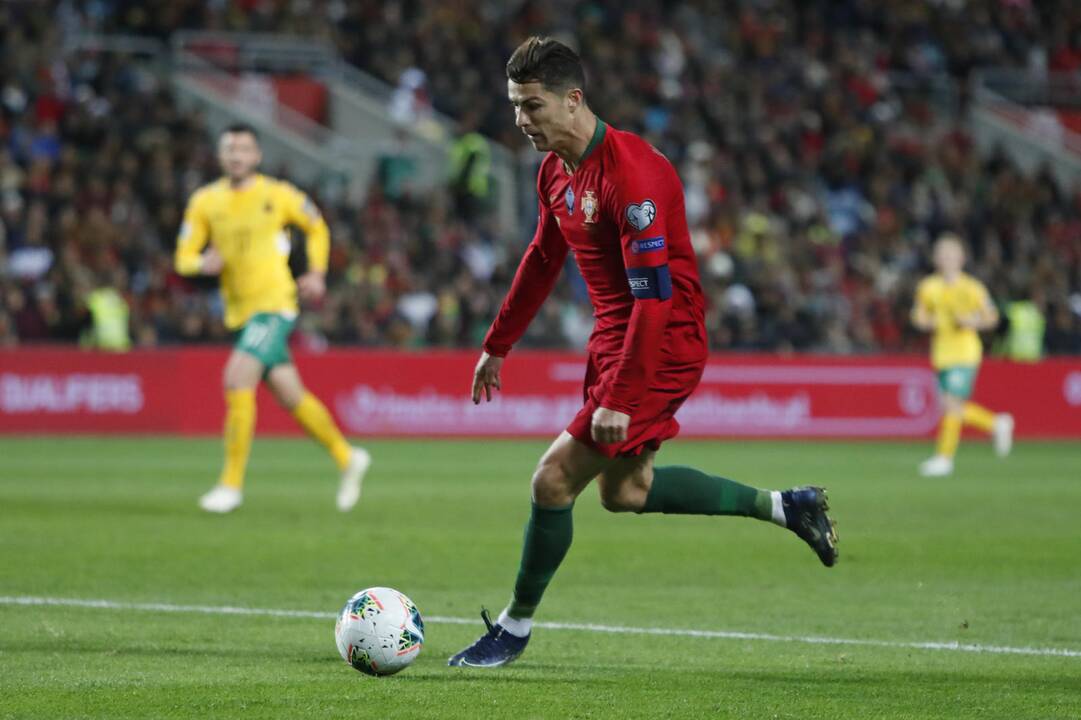 Europos futbolo čempionato atranka: Portugalija – Lietuva 6:0
