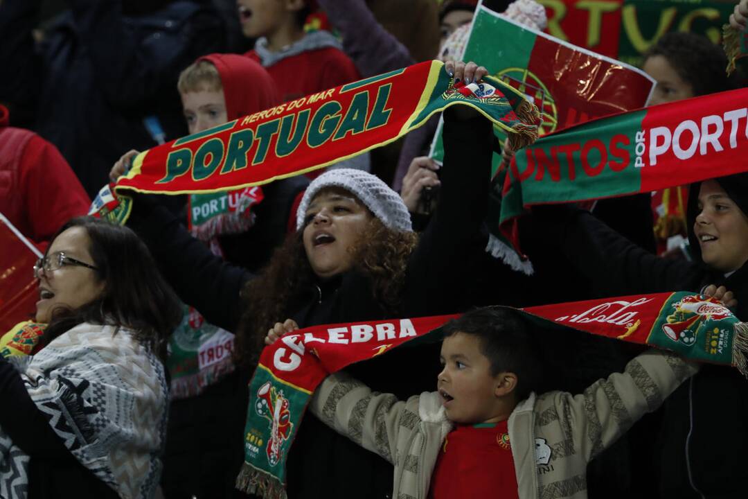 Europos futbolo čempionato atranka: Portugalija – Lietuva 6:0