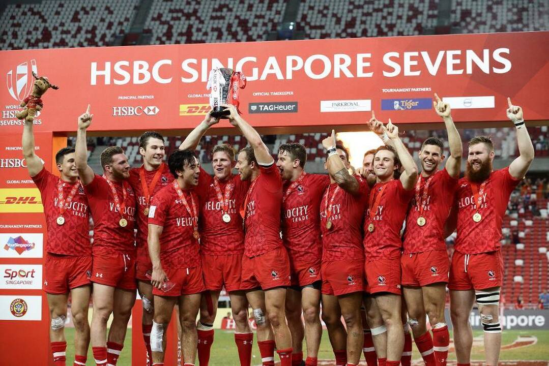 Singapūre – istorinis Kanados regbininkų triumfas