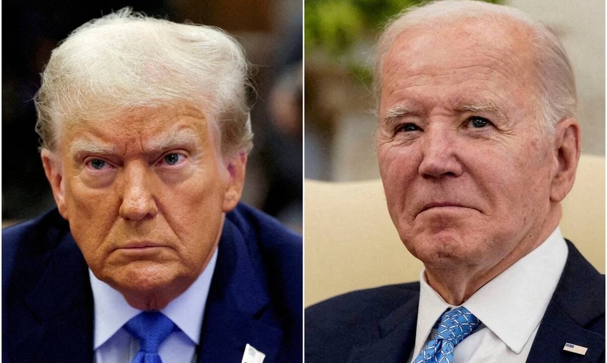 Donaldas Trumpas ir Joe Bidenas
