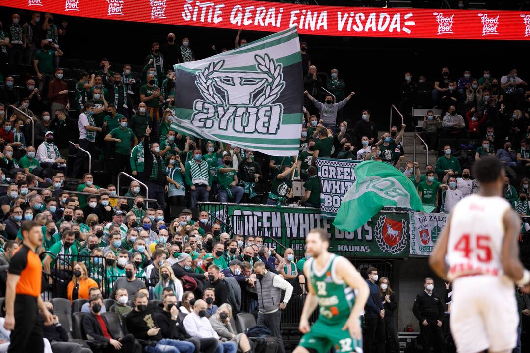 Eurolyga:  „Žalgiris“ –  „Monaco“ 98:107