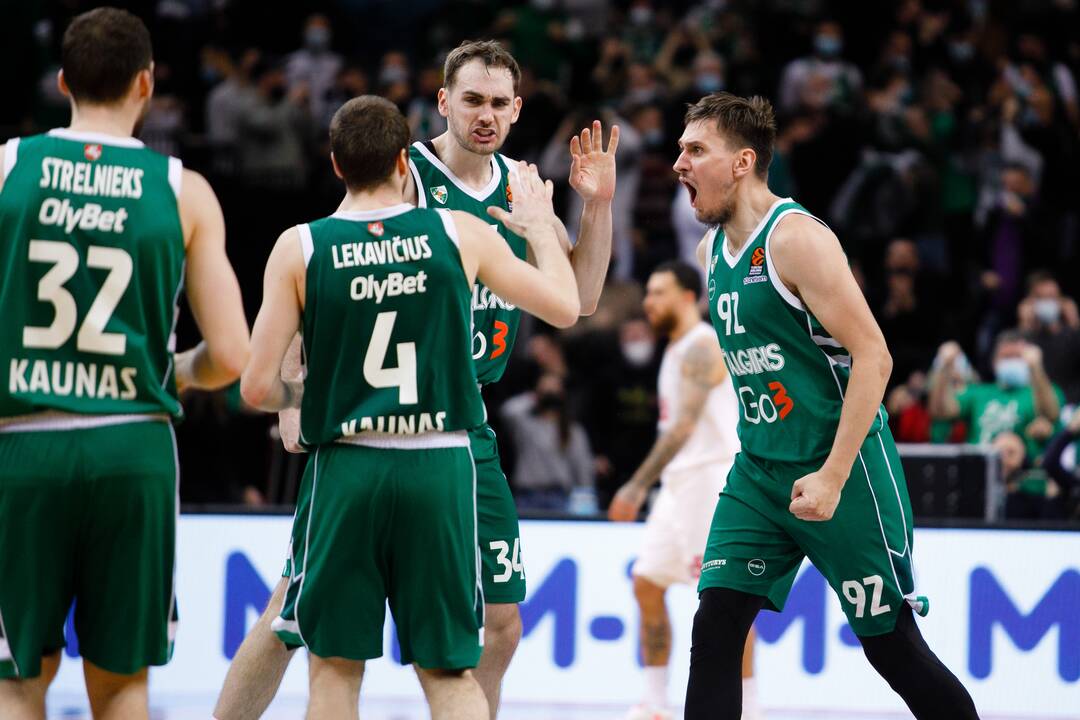 Eurolyga:  „Žalgiris“ –  „Monaco“ 98:107