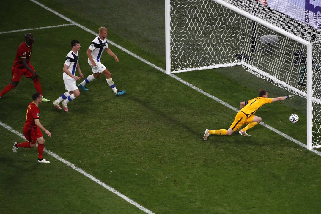 Europos futbolo čempionatas: Suomija–Belgija 0:2