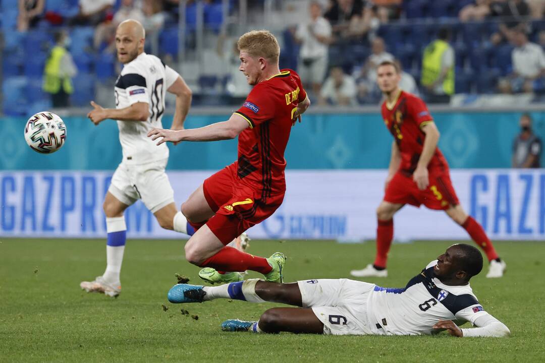 Europos futbolo čempionatas: Suomija–Belgija 0:2