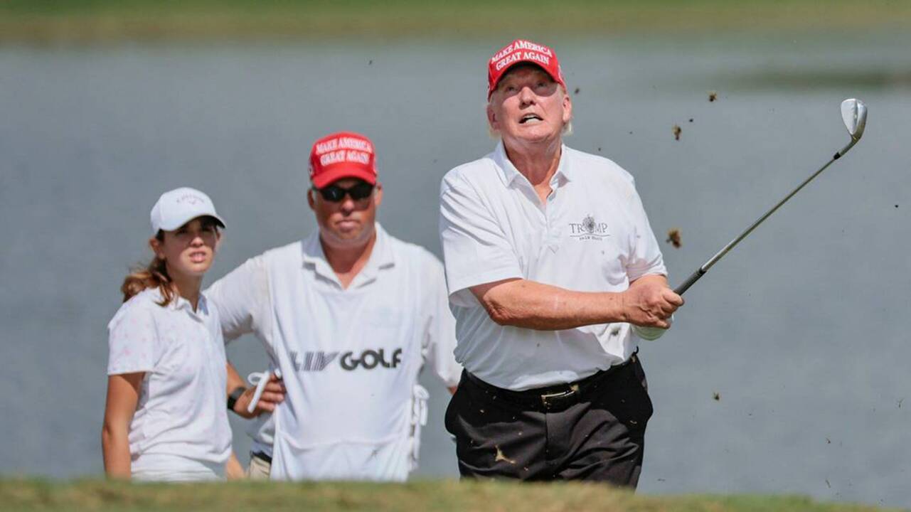 Dėl įtariamo pasikėsinimo į jo gyvybę D. Trumpas kaltina J. Bideno ir K. Harris retoriką