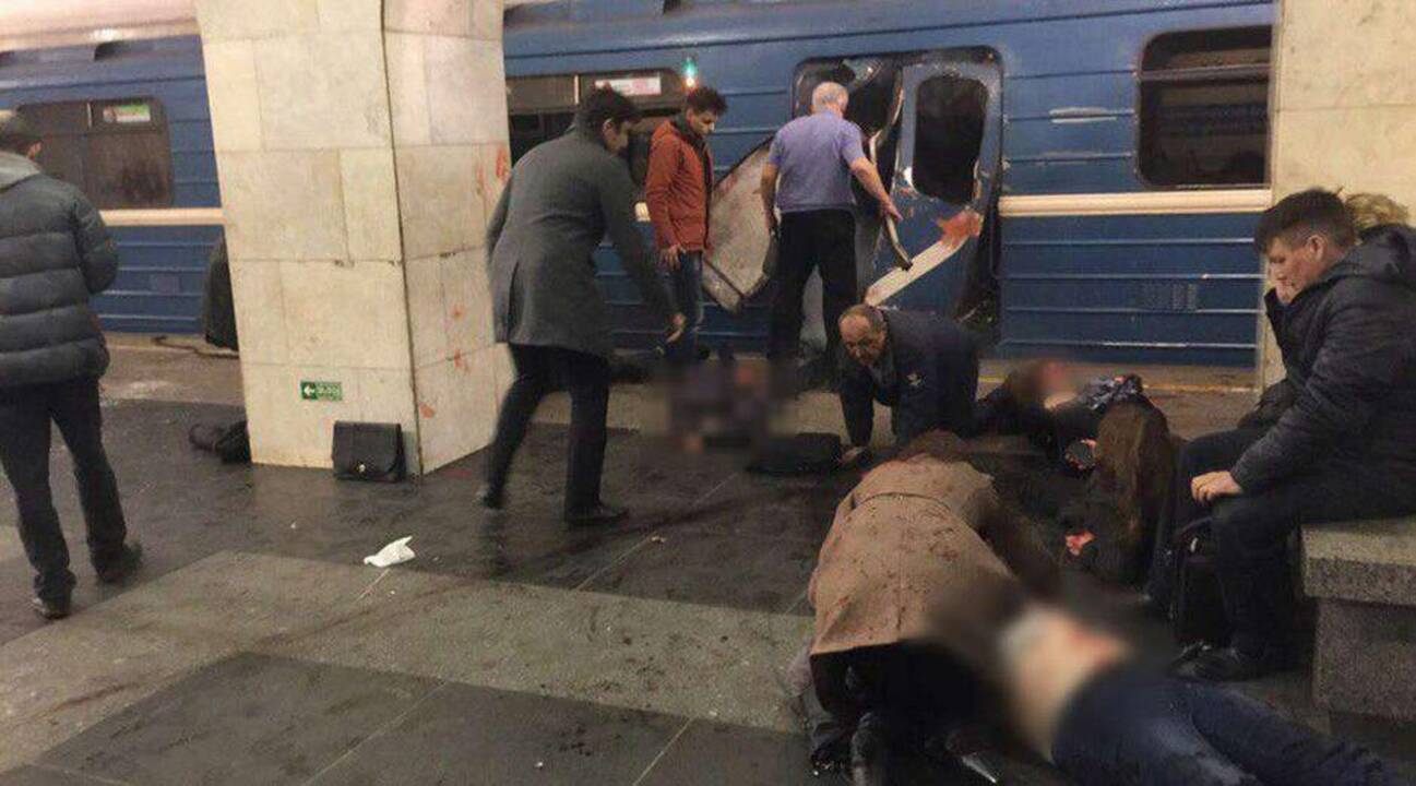 Dėl teroro akto Sankt Peterburge kaltinimai pateikti šešiems asmenims