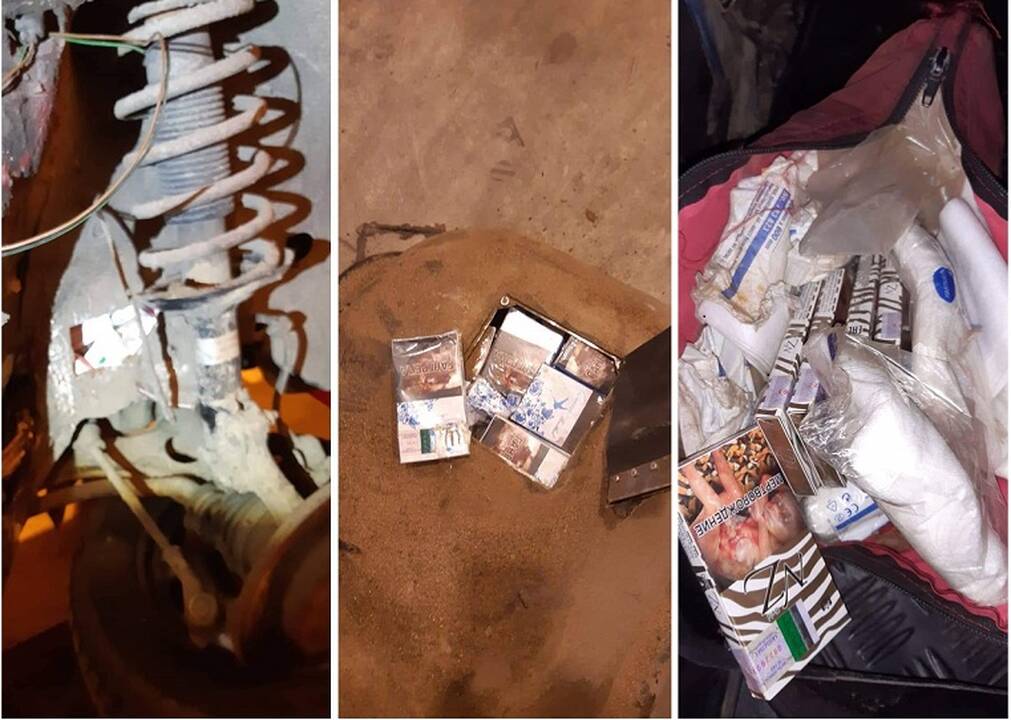 Vietoje degalų kuro bakuose – draudžiamas kiekis baltarusiškų cigarečių